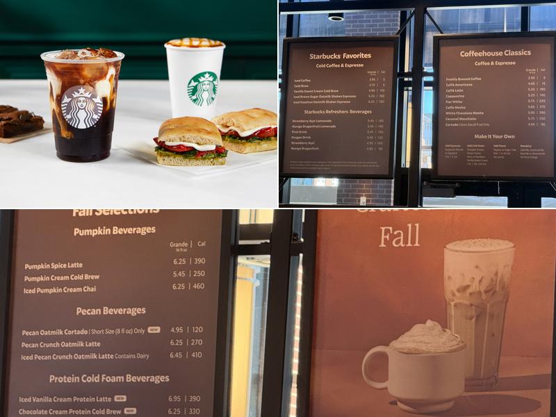 Starbucks Menu