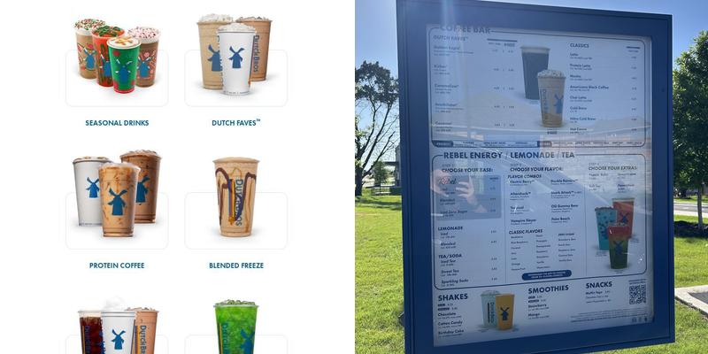 Dutch Bros Coffee Menu