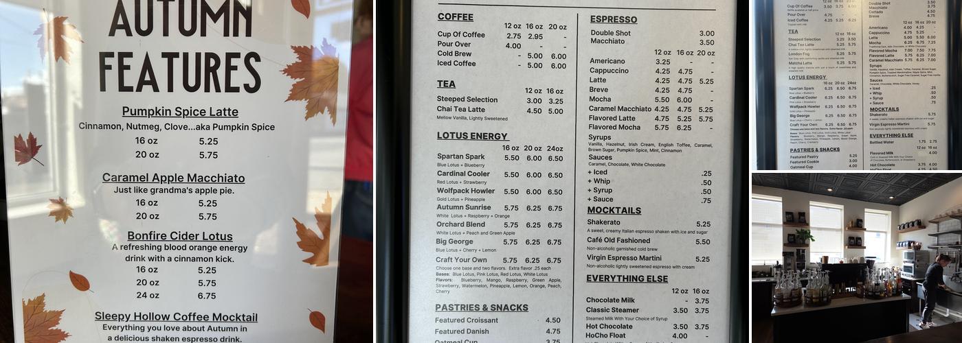 State & Main Menu
