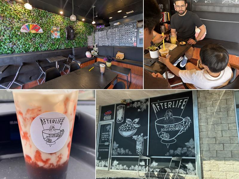 Afterlife Tea And Boba Room 4568 Spring Mountain Rd, Las Vegas