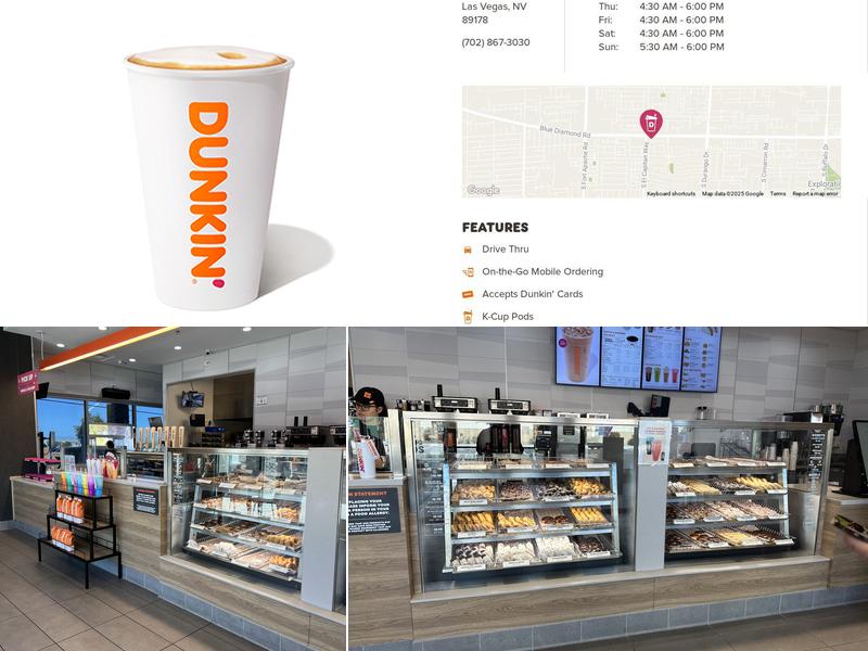 Dunkin' Menu