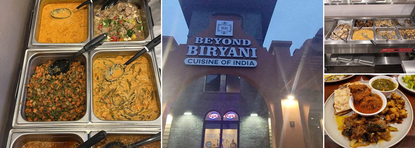 Beyond Biryani Menu
