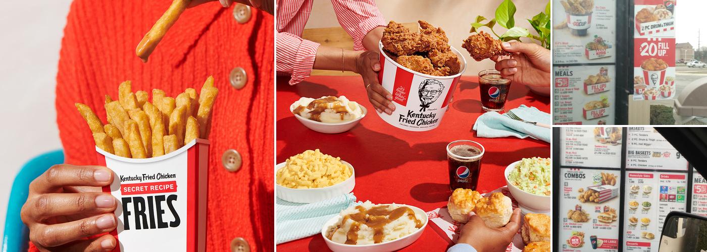 KFC Menu