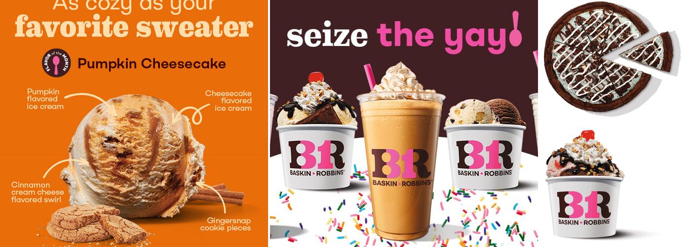 Baskin-Robbins Menu