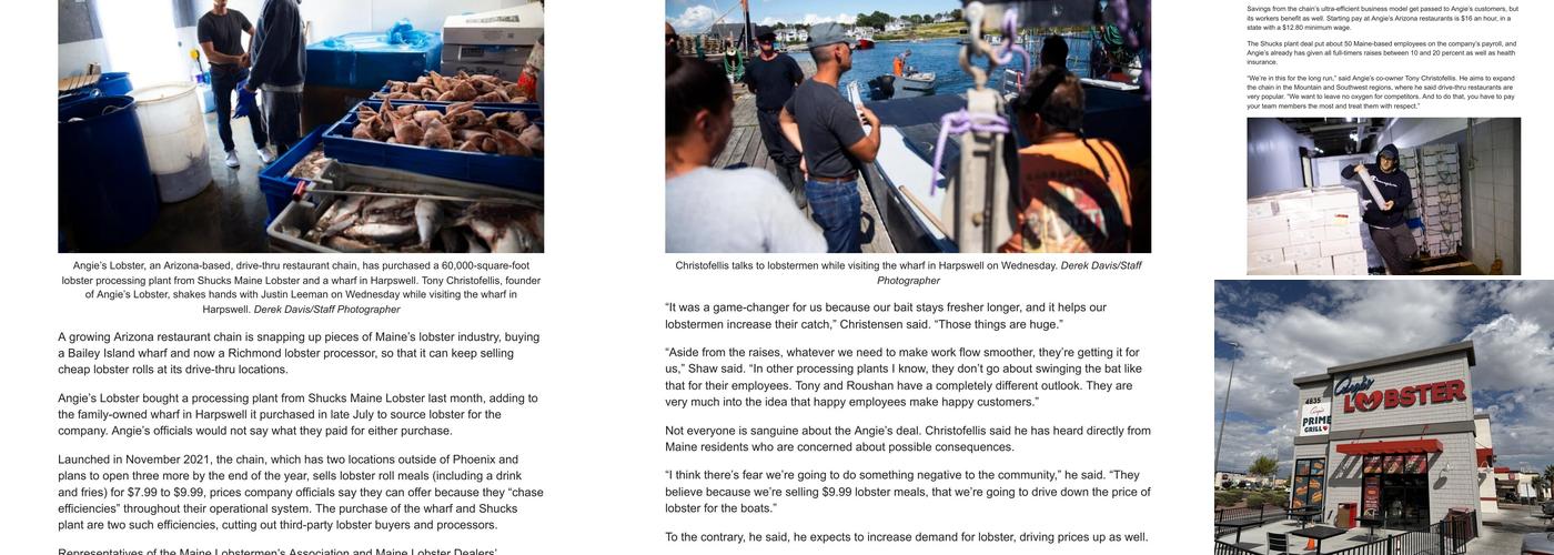 Angie's Lobster and Angie's Prime Grill