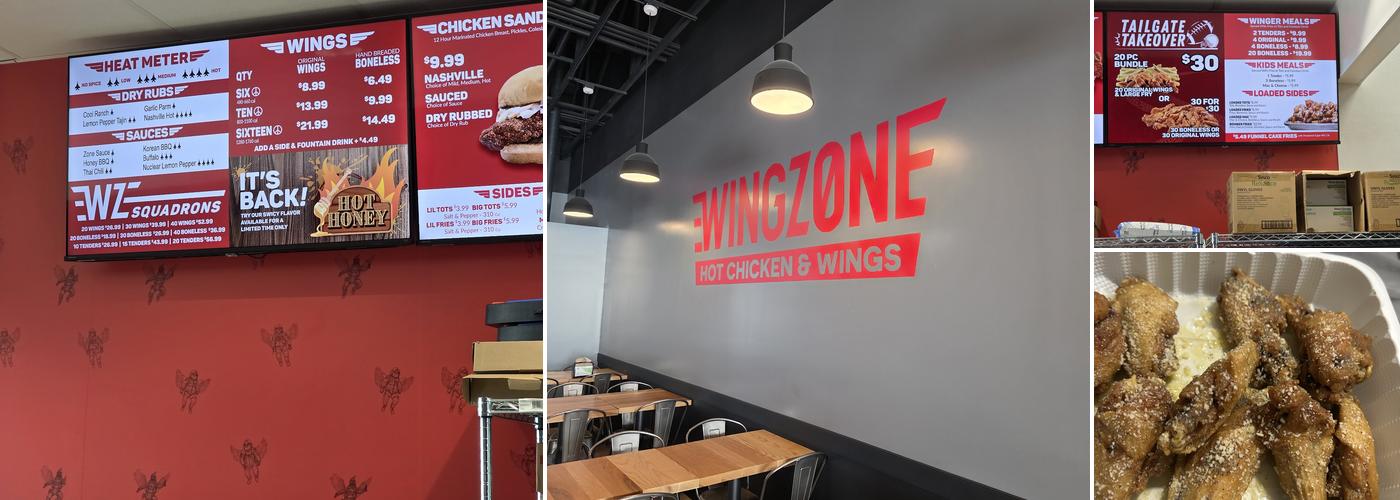 Wing Zone Hot Chicken & Wings Menu