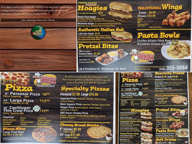 Maka Mia on Main Menu