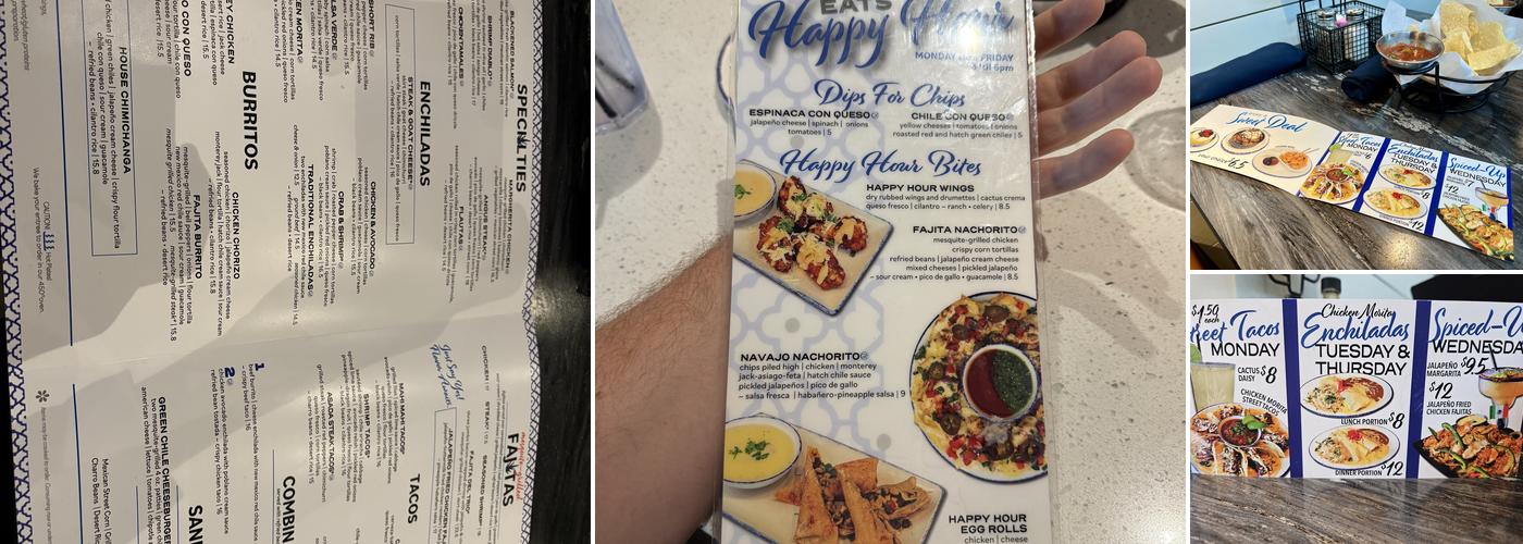 Cactus Grill Menu