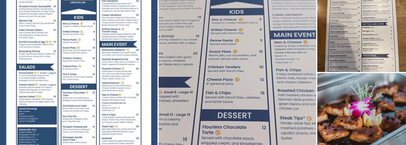 Basecamp Brewing Co. Menu