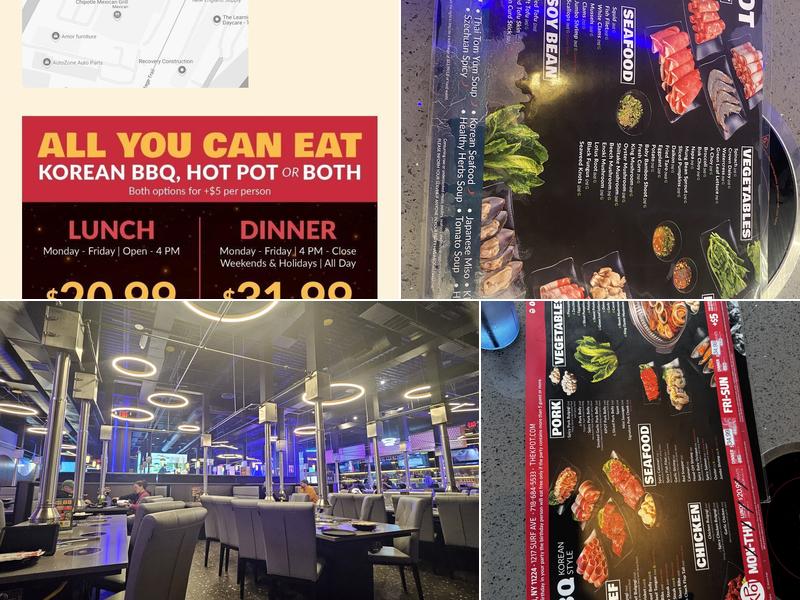 KPOT Korean BBQ & Hot Pot Menu