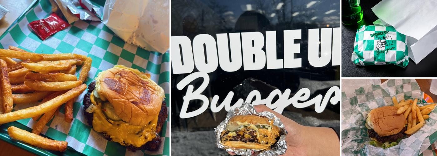 Double Up Burger Menu