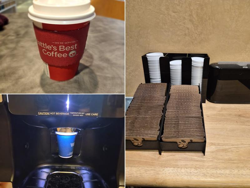 Seattle's Best Coffee Kiosk