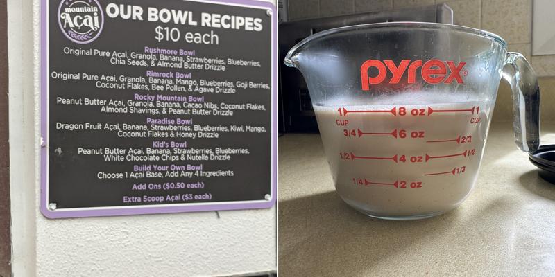 Mountain Mudd Espresso (Shiloh Kiosk) Menu