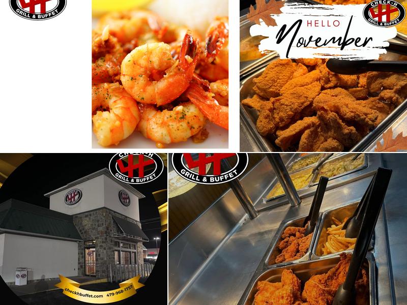 Check-H Grill & Buffet 1105 E Main St, Russellville