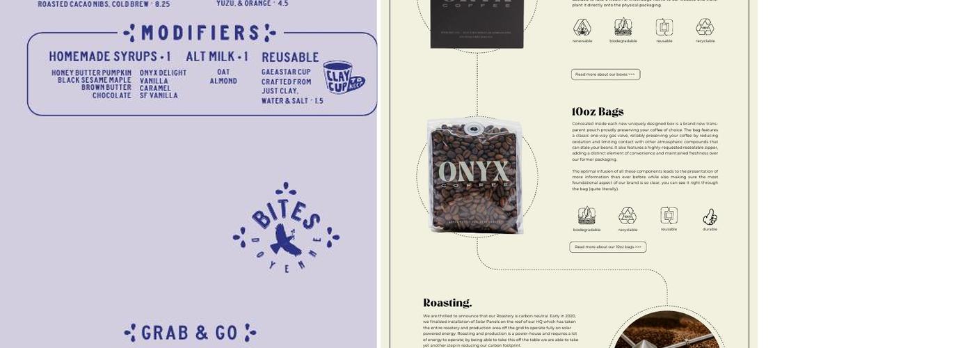 Doyenne Cafe by Onyx Menu