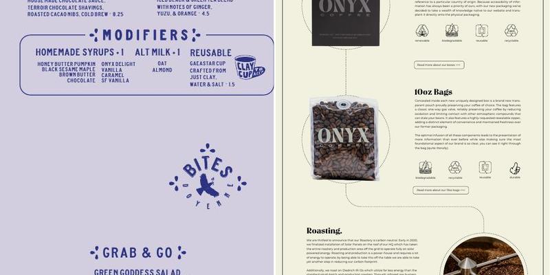 Doyenne Cafe by Onyx Menu