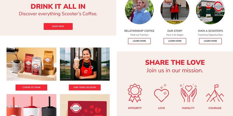 Scooter's Coffee Menu