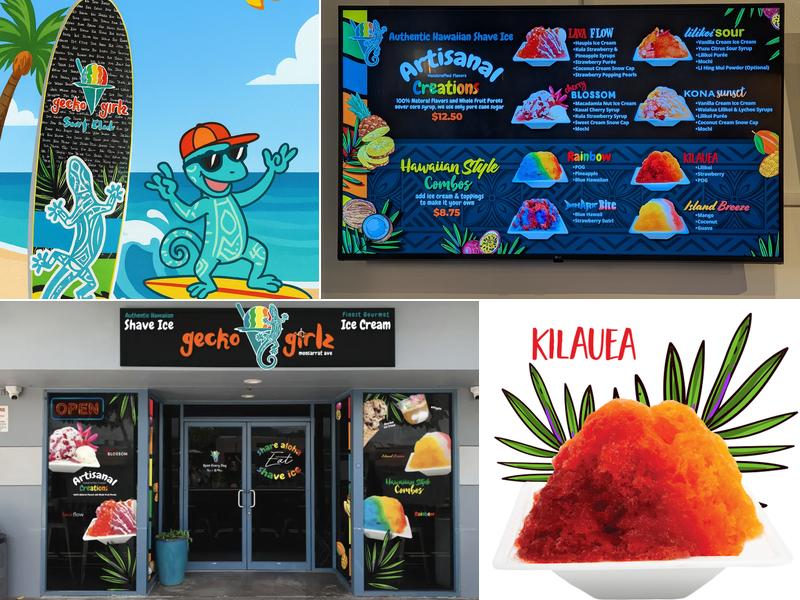 Gecko Girlz Shave Ice and Ice Cream Shop