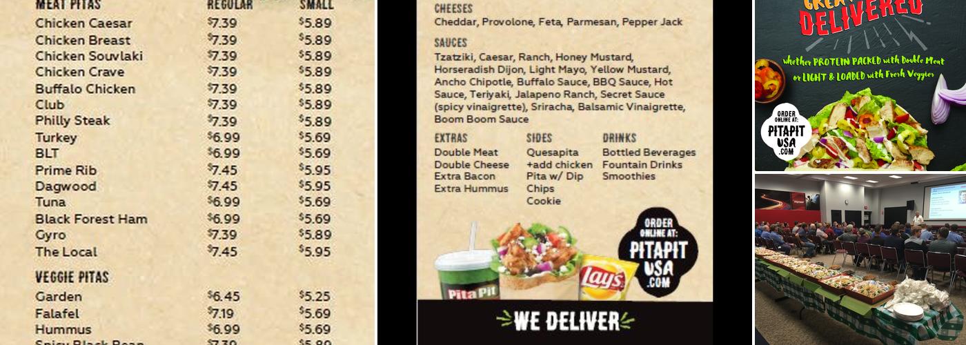 Pita Pit Menu