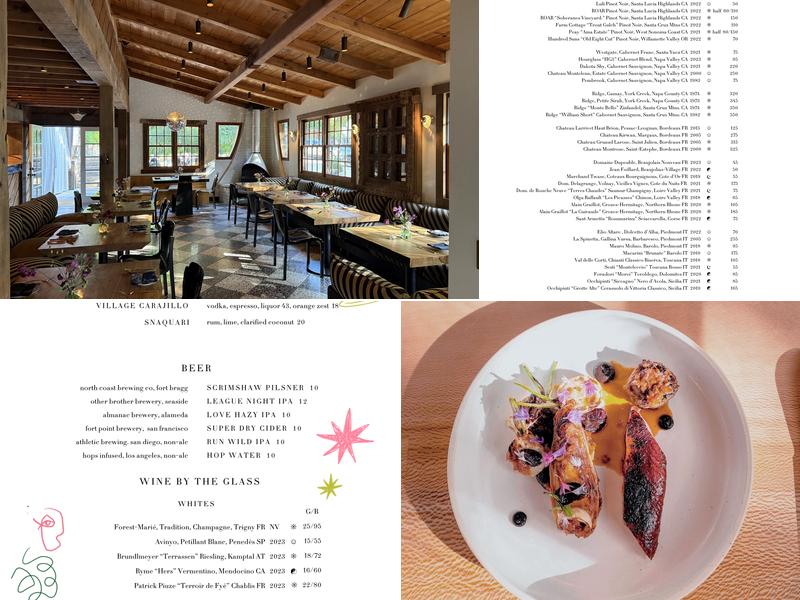 Solstice Menu