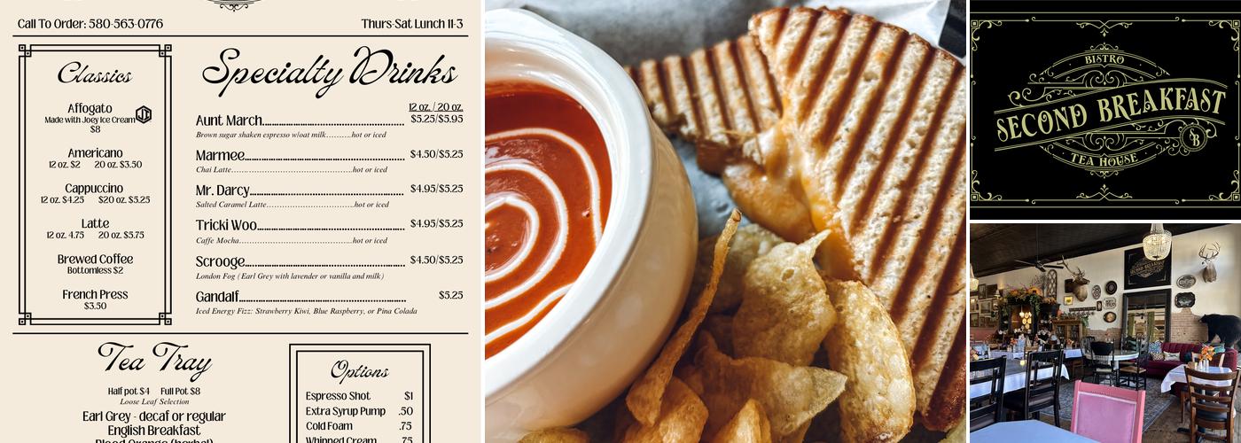 Second Breakfast Menu