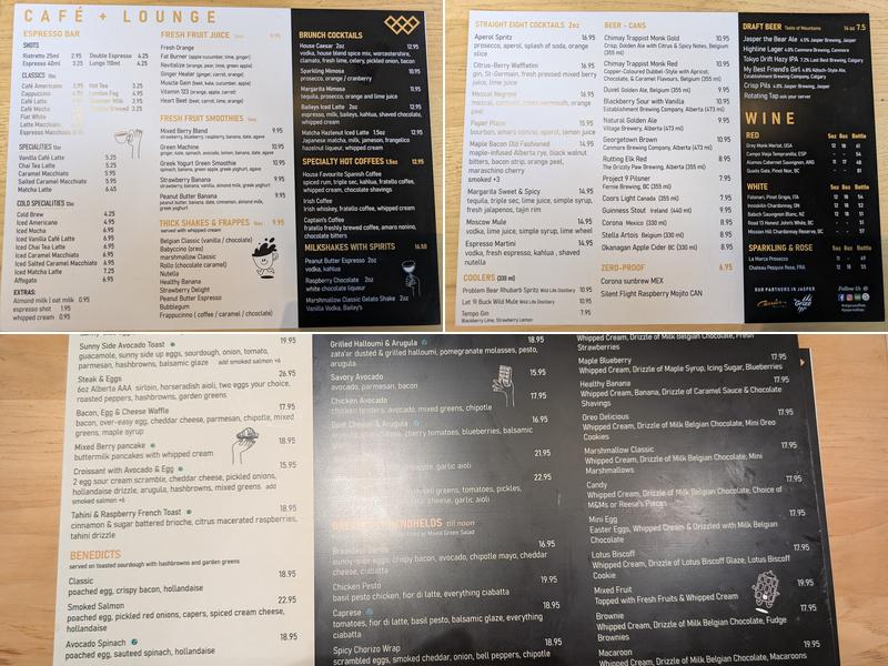 Wafflato Menu