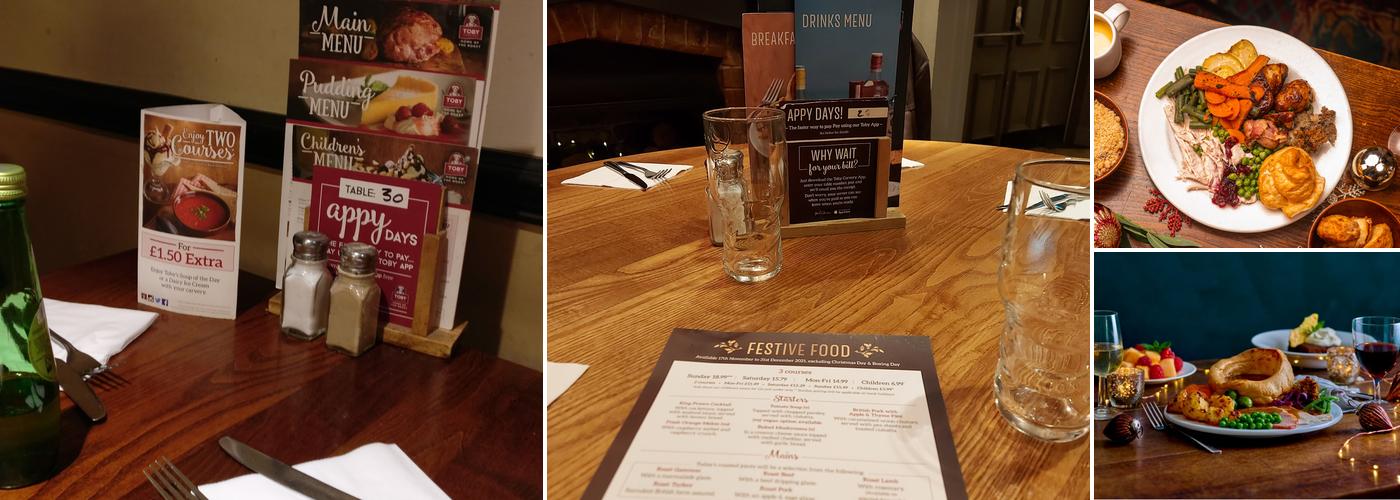 Toby Carvery Eden Park Menu