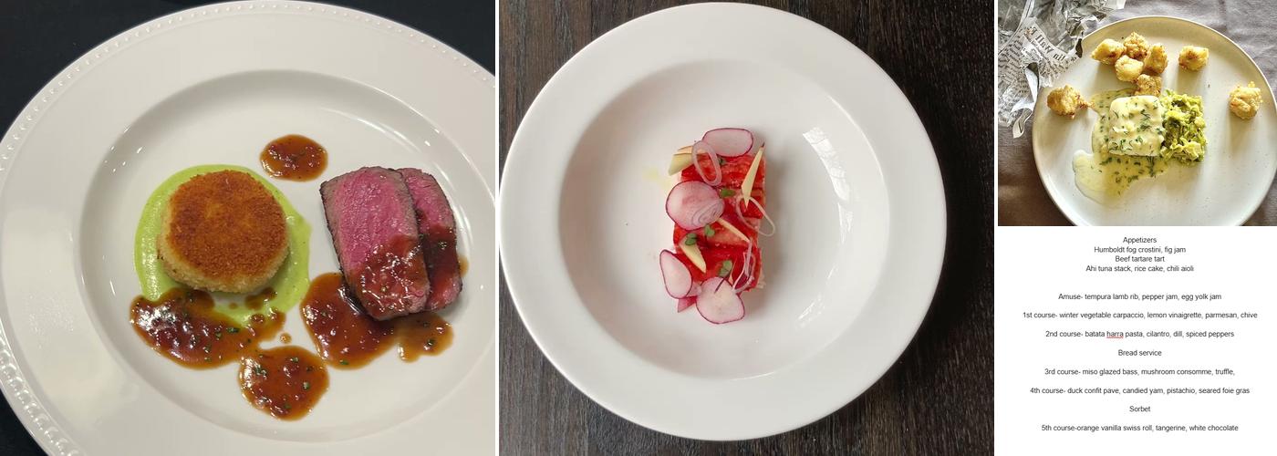 abode fine dining Menu