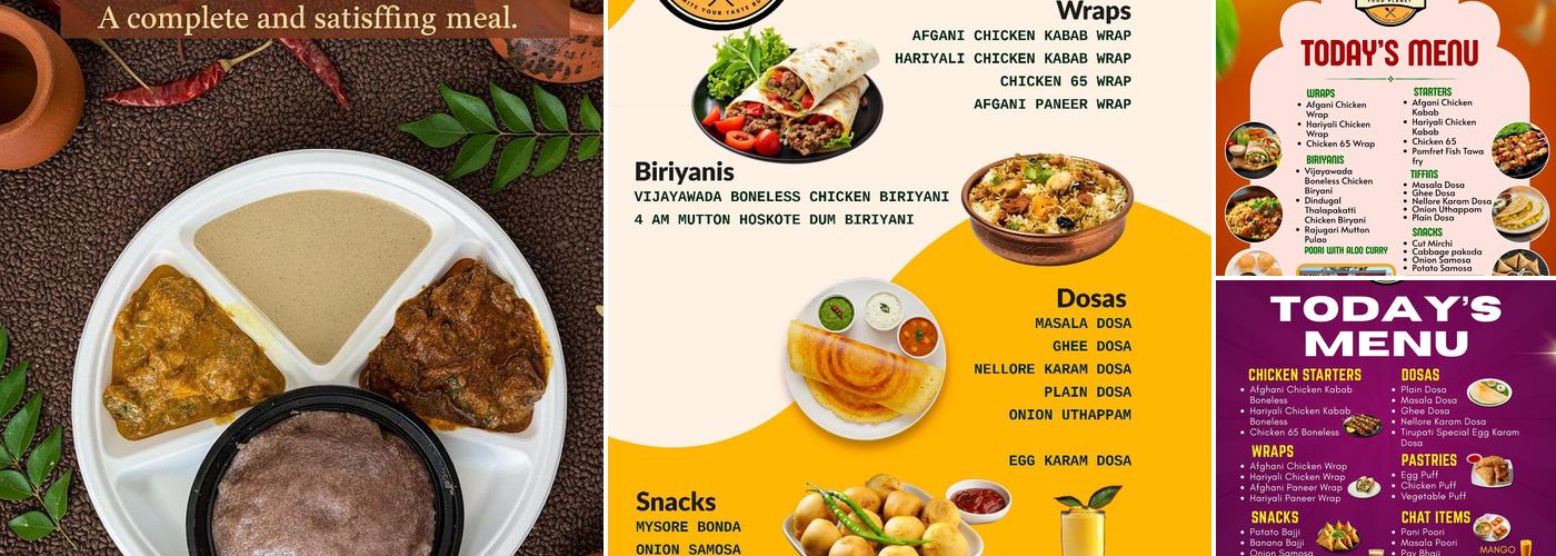 Rayla Food Planet Menu