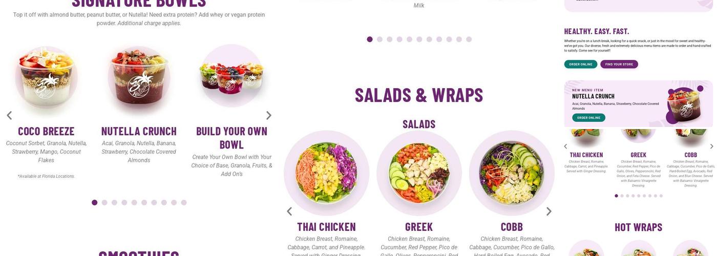 3Natives Menu