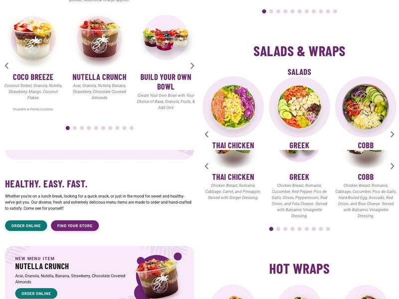 3Natives Menu