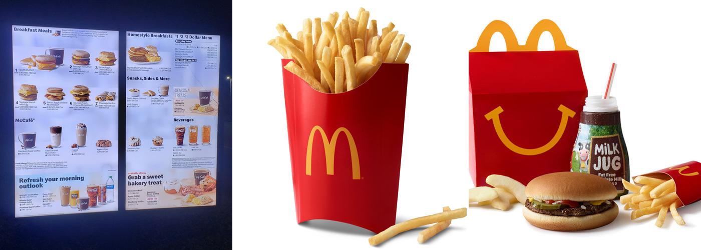 McDonald's Menu