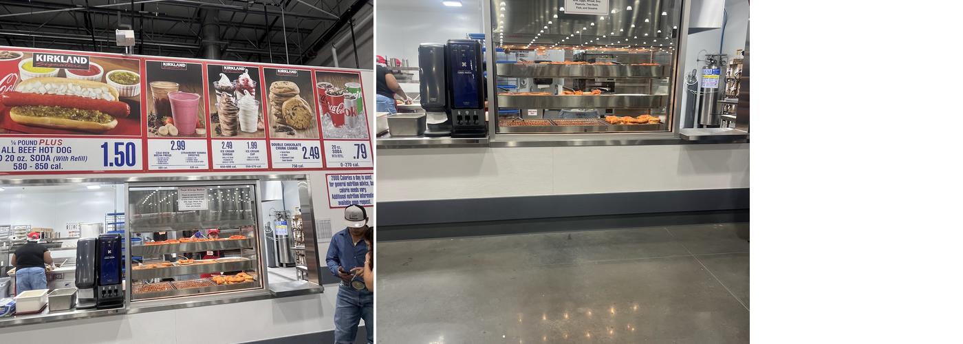 Costco Wholesale Menu