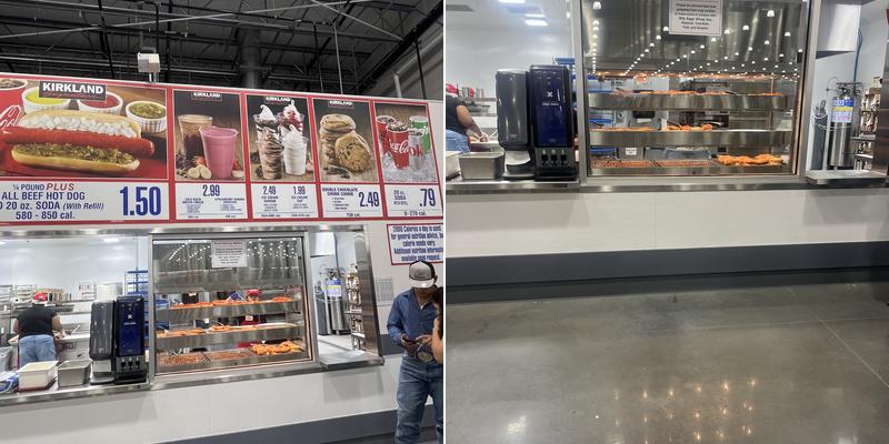 Costco Wholesale Menu
