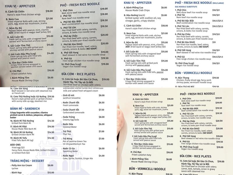 Turtle Tower - Fidi Menu