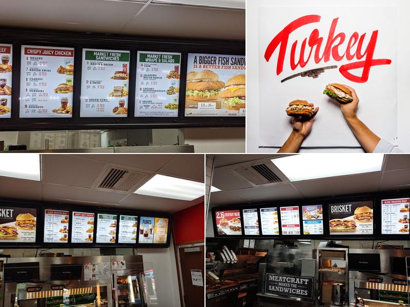 Arby's Menu