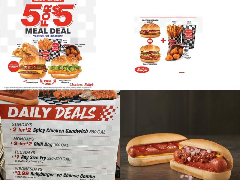 Rally's Menu