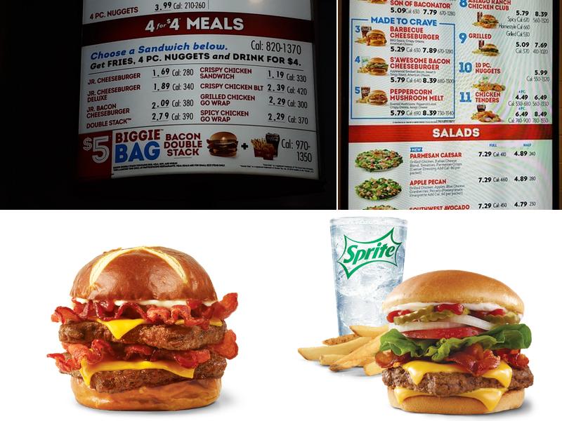 Wendy's Menu