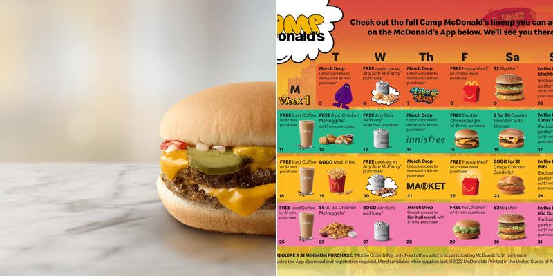 McDonald's Menu