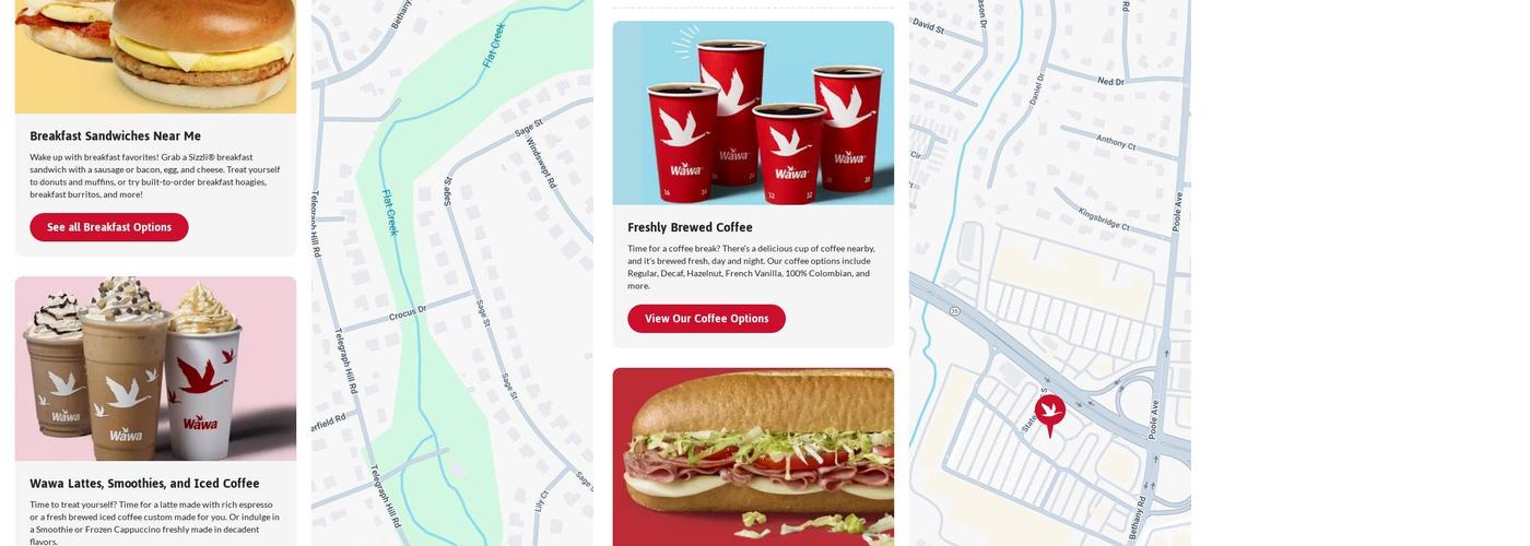 Wawa Menu