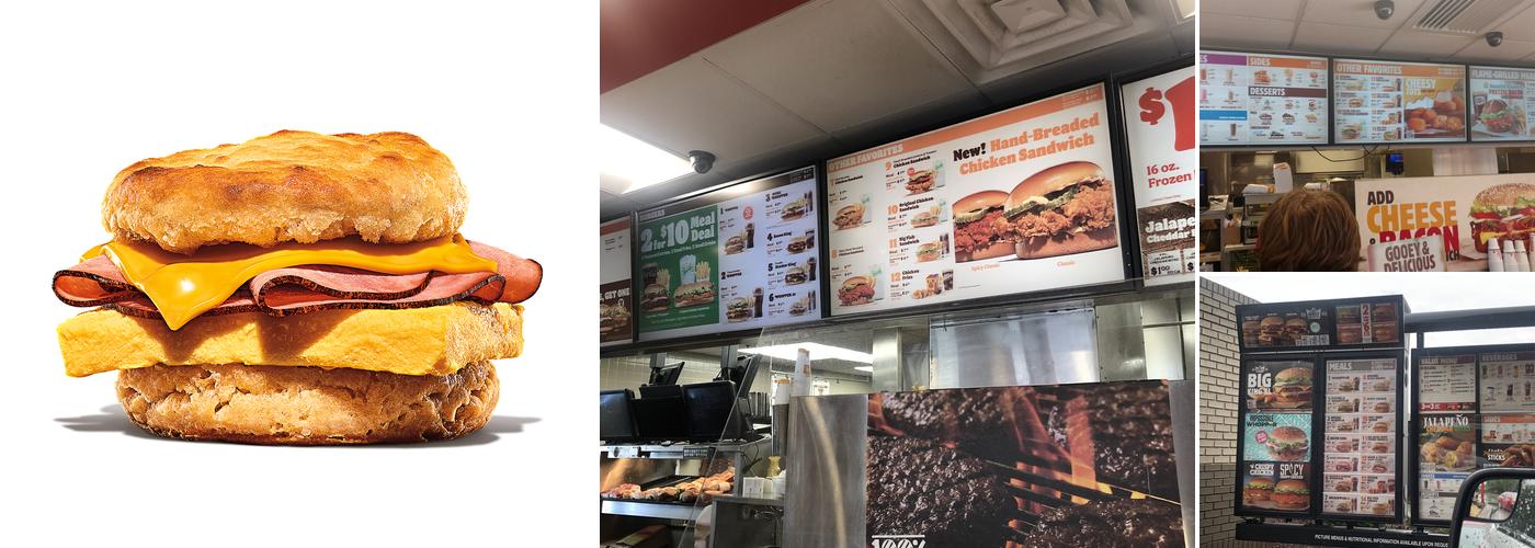 Burger King Menu