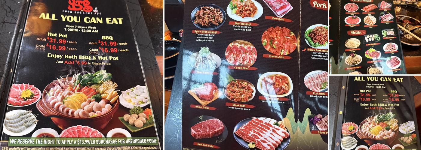 Hong BBQ & Hot Pot Brandon Menu