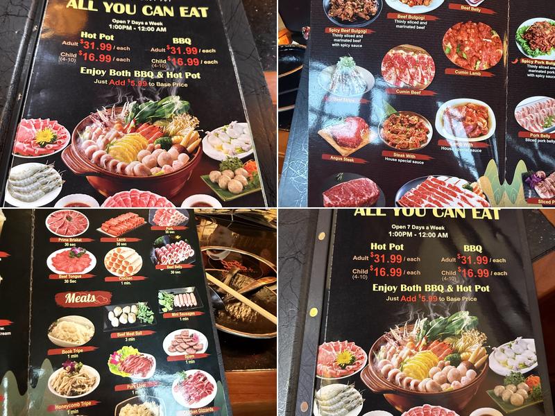 Hong BBQ & Hot Pot Brandon Menu