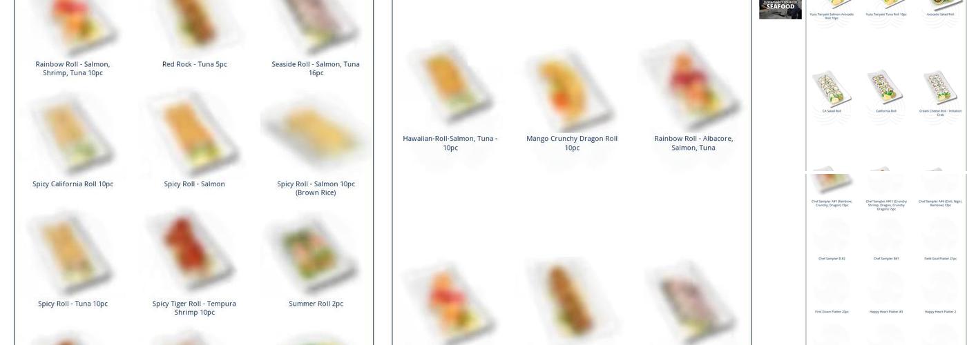 ZENSHI Handcrafted Sushi Menu