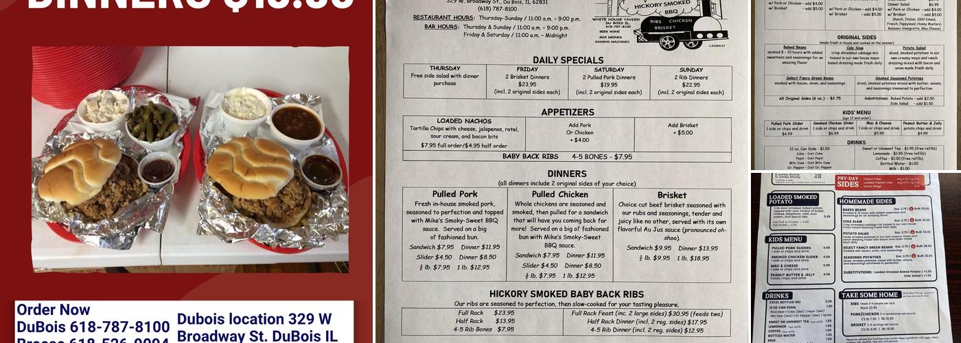 The White House - Breese Menu