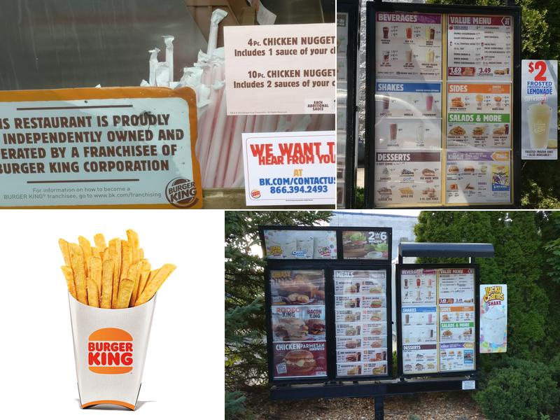 Burger King Menu