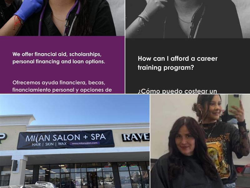 Milan Salon + Spa Amarillo