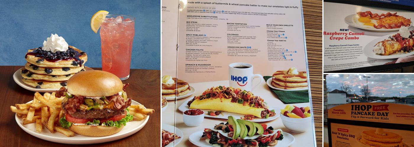 IHOP Menu