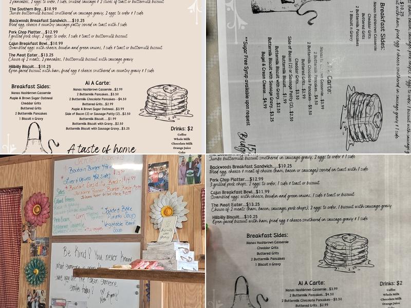 Scratch Kitchen Menu