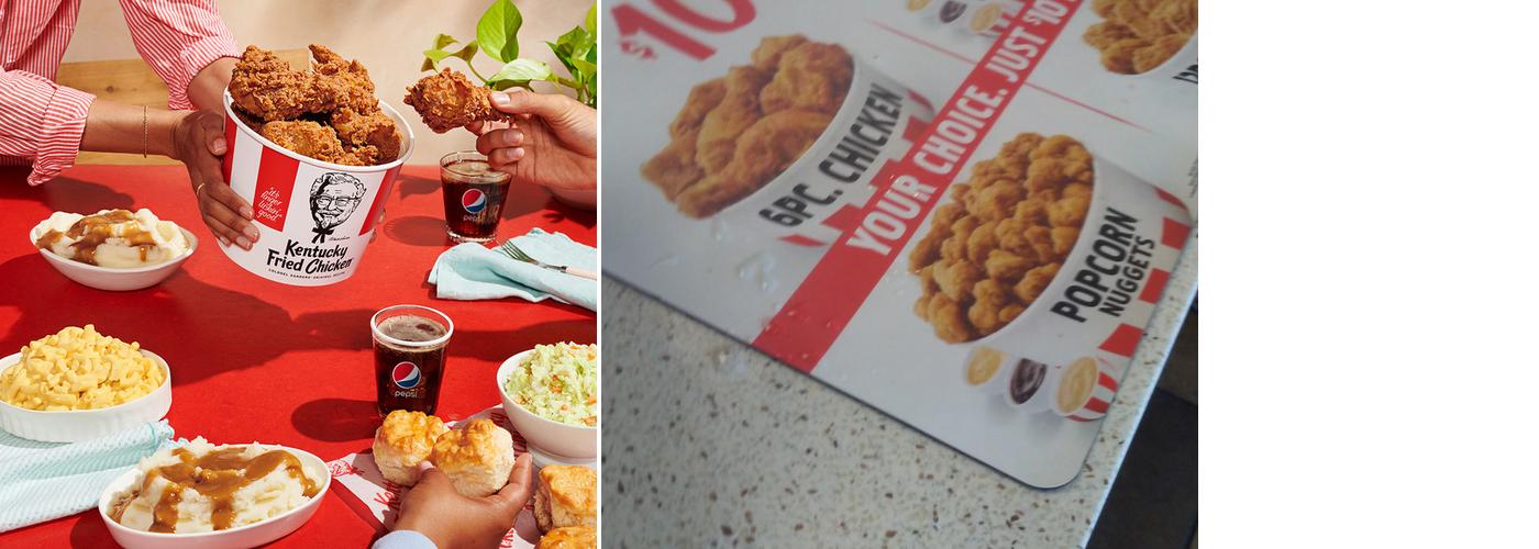 KFC Menu